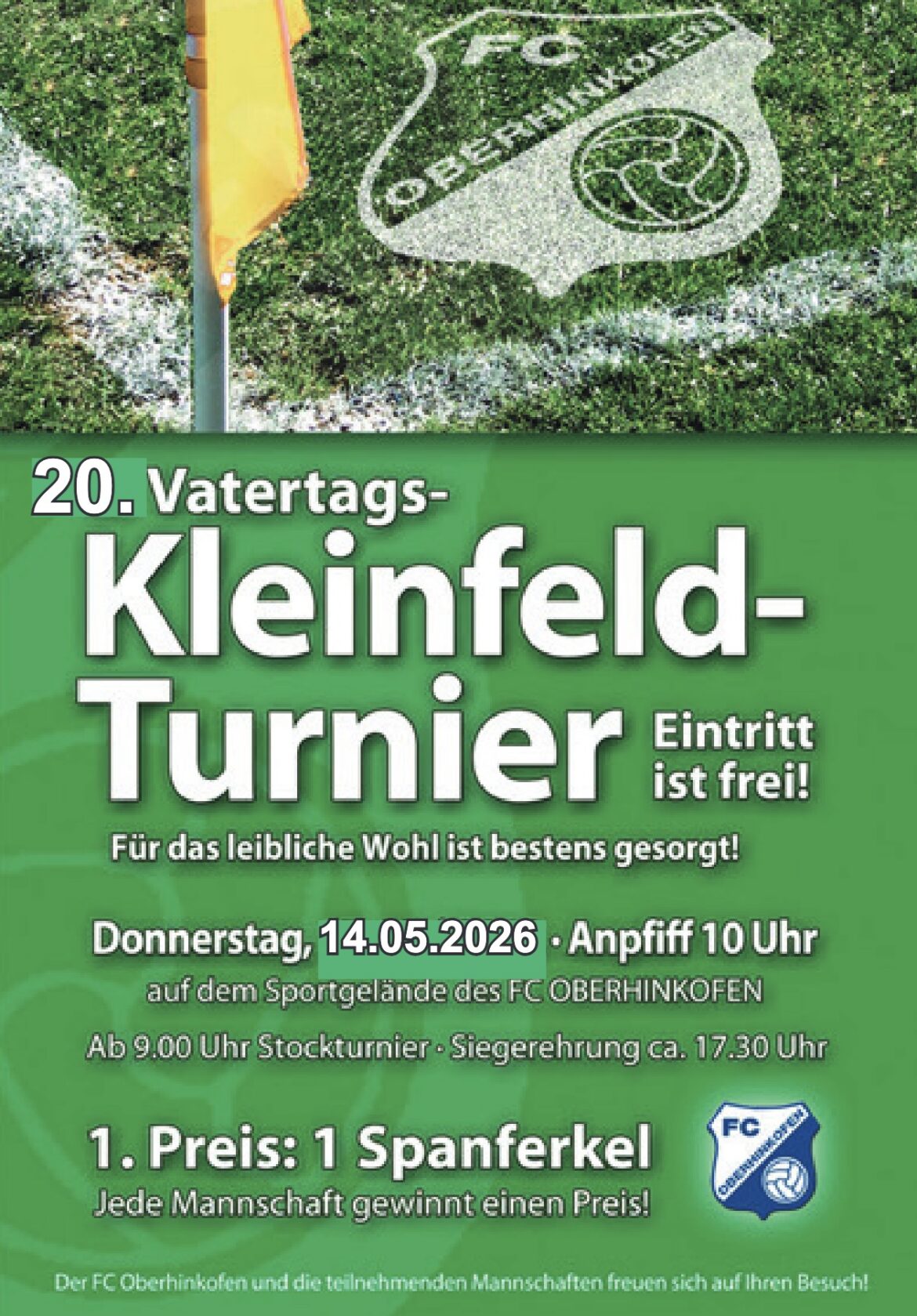 20. Vatertagsturnier 2026